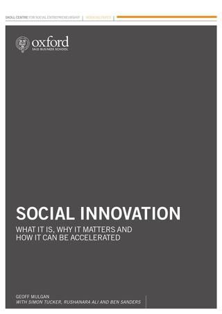 Social Innovation: What it is, why it matters and how it can be accelerated Social Impact Design, Charity Marketing, Impact Investing, Sustainability Design, Cleaner Living, Improve Life, Green Marketing, Social Service, Innovation Management