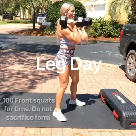 RFE Sporting Goods INC on Instagram: “REPOST from the fabulous @passionfitness4life using our Reebok Deck, thank you for the awesome workout 🏋️‍♀️ Leg Day  #dumbbells and a…” Workout Leg Day, Front Squat, Leg Day, Legs Day, Instagram Repost, Cast Iron, Fun Sports, Water Bottles, Duffle Bag