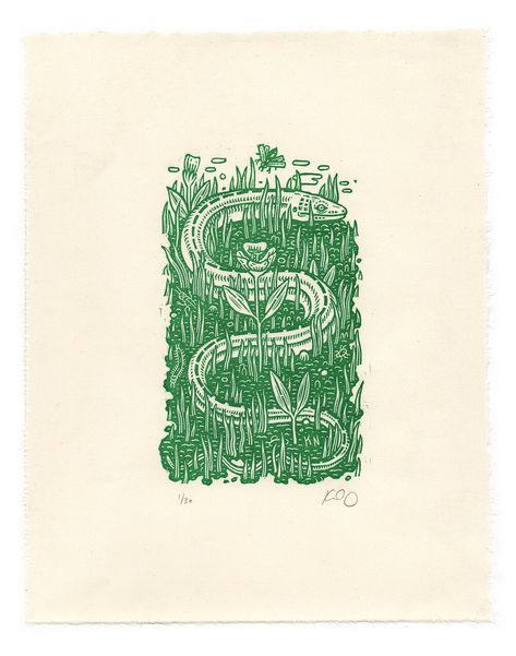 Glass Lizard — Kathleen Neeley Lizard Tattoo, Lino Art, Linoleum Block, Book Tattoo, Lithography, Linoleum, Linocut Prints, The Block, Linocut