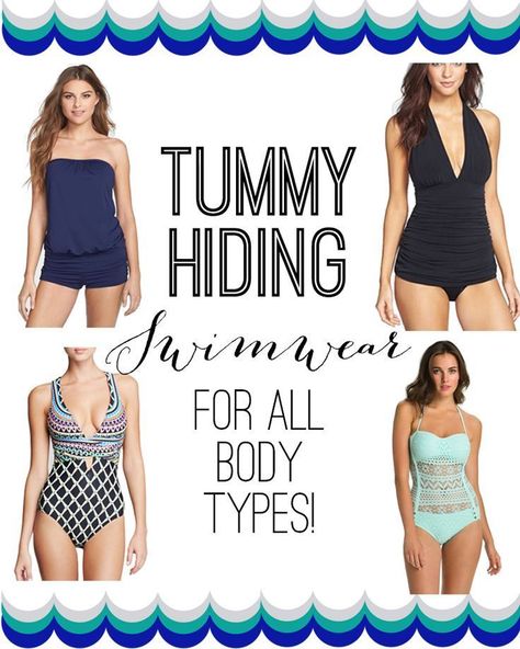 Flattering Swimsuits Body Types, Tummy Outfits, Swimsuit For Body Type, All Body Types, Flattering Swimsuits, Two Kids, Summer Swimwear, To Be Honest, Be Honest