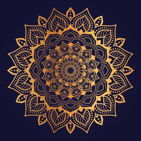 Abstract modern arabesque floral luxury ... | Premium Vector #Freepik #vector #golden-mandala #gold-mandala #luxury-mandala #mandala-frame Golden Background Design, Traditional Mandala Tattoo, Mandala Sketch, Sweet Box Design, Golden Mandala, Photoshop Backgrounds Free, Mandela Art, Gold Mandala, Golden Background