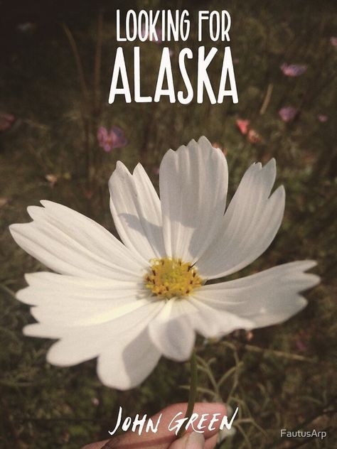 This is my tribute to the book "Looking for Alaska" by John Green. I was color-grading the picture of cosmos I took back in 2018 and this was the first thing that came to my mind. There's also a non-book cover version of this photo, you can check it out. Looking For Alaska, Green I, The Fault In Our Stars, John Green, My Mind, Cosmos, Alaska, Check It Out, Photographic Print