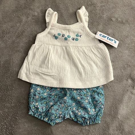 Never Worn! Tags Still Attached - 3 Month Baby Girl Summer Outfit By Carter’s Early 2000s Baby Clothes, Carters Baby Clothes, Boys Winter Clothes, Dinosaur Outfit, Vintage Kids Clothes, Boys Christmas Outfits, Cute Asian Babies, Baby Girl Outfit, 3 Month Baby