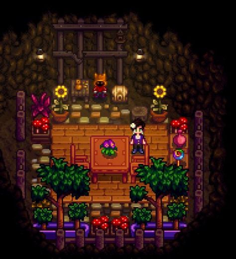 Stardew Valley Perfection, Stardew Valley Town, Patrick Gif, Farm Fruit, Stardew Farms, Cave Design, Stardew Valley Layout, Stardew Valley Farms, Valley Game