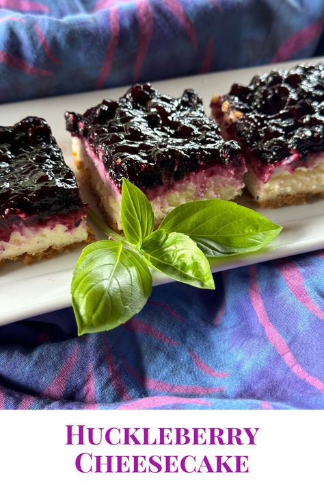 We love a good cheesecake and this huckleberry cheesecake is amazing, with creamy cheesecake custard on graham cracker crust all topped with rich, thick huckleberry compote! Since we’ve had a cabin in Idaho, we’ve become avid (and greedy) huckleberry pickers! It’s a great way to while away a couple of hours while filling a bag full of these wild and delicious berries. Huckleberry Cheesecake Bars, Huckleberry Cheesecake Recipe, Huckleberry Compote, Cheesecake Custard, Christmas Cheesecakes, Huckleberry Cheesecake, Huckleberry Ice Cream, Graham Cracker Crust Cheesecake, Huckleberry Pie