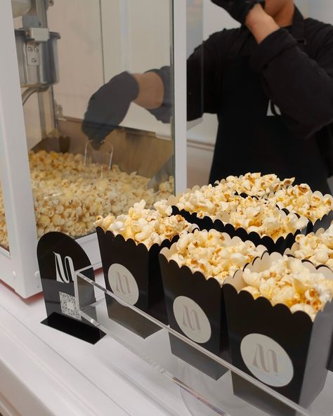 Forget the FOMO! Our double popcorn cart lets your guests have BOTH flavours at once. Perfect for large events or just because 🍿✨ . . What’s your favourite popcorn flavour? Tailgating Setup, Wedding Snack Bar, Popcorn Station, Experiential Marketing Events, Popcorn Cart, Snack Cart, Wedding Snacks, Crunch Bar, Popcorn Bar