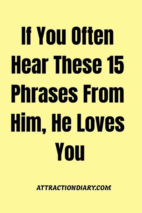 If You Often Hear These 15 Phrases From Him, He Loves You Conscious Dating 2025 relationship and self improvement
relationships quotes love
relationships quote love
relationship gifts for her
relationship gifts ideas for him Relationship Gifts For Her, What Men Really Want, Confused Love, Real Relationship Quotes, Relationships Quotes, Relationship Posts, I Do Love You, How To Read People, Quote Love