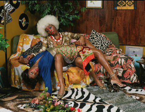 Mother, Muse, Mirror | The New Yorker Mickalene Thomas, The Broad Museum, Female Photographers, Portrait Gallery, Black Artists, Painting Process, What’s Going On, American Artists, Black Art