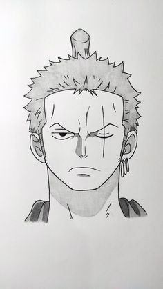 Welcome to this easy step-by-step drawing tutorial on how to draw Zoro from One Piece! Whether you're a beginner or an experienced artist, this tutorial will guide you through the process of creating a stunning portrait of Zoro. #zoro #onepiece #animedrawing #roronoazoro #zorosketch #zorodrawing Anime Drawing Beginners, Zoro Sketch Easy, Zoro One Piece Drawing Easy, Easy Drawings Sketches Anime, How To Draw Zoro, Luffy Sketch Easy, Anime Easy To Draw, Easy Anime Drawings For Beginners Step By Step, Anime Sketch One Piece