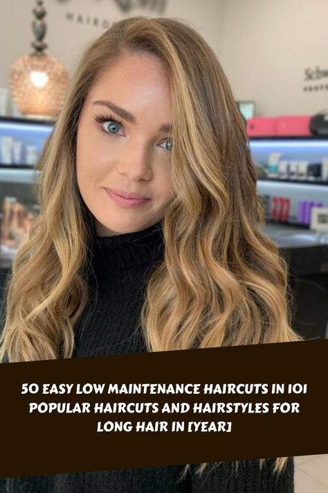 50 Easy Low Maintenance Haircuts in 101 Popular Haircuts and Hairstyles for Long Hair in [year] Low Maintenance Wavy Haircut, Low Effort Haircut, Decent Hairstyles, Haircuts Curtain Bangs, Low Maintenance Haircuts For Women, Decent Hairstyle, Futuristic Hair, Long Angled Bob, Shaggy Pixie