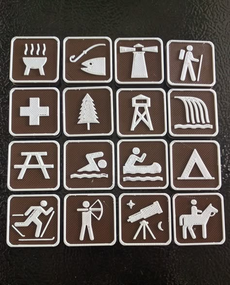 Park Signage, Trail Signs, Ra Ideas, Woodland Animal Prints, Camping Signs, Camping Birthday, Camping Party, Happy Trails, Camping Theme