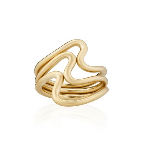 https://www.carelle.com/brushstroke/ Hand Jewelry Rings, Twist Jewelry, Jewellery Board, Abstract Jewelry, Simple Band, Elegant Bracelet, Engraved Items, Gold Jewellery Design, Ring Size Guide