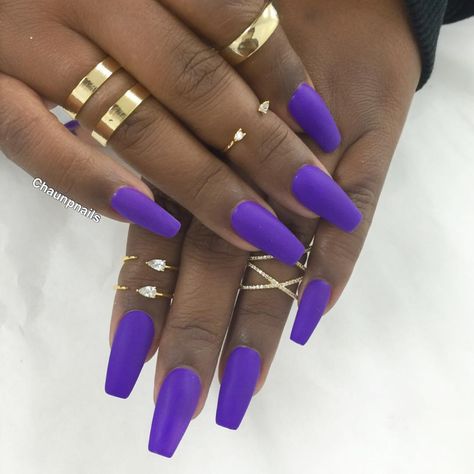 “ SC-49 Presto” gorgeous purple nails Suede Nails, Purple Matte Nails, Purple Coffin Nails, Electric Purple, Colorful Nail Art, Colorful Nail, Fall Nail Colors, Purple Suede, Matte Nails