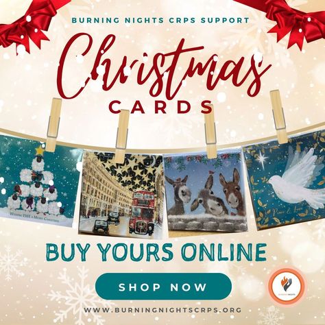 🎉Introducing Our Charity Christmas Cards Collection! 🎉 🎄✨ Our brand-new Charity Christmas cards are here! This year, make your holiday greetings extra special by supporting Burning Nights CRPS Support. Each pack sold helps raise vital funds for those impacted by Complex Regional Pain Syndrome (CRPS). Whether you choose our cute "Wish Ewe a Merry Christmas" sheep 🐑 or the iconic London Bus 🚍, every card makes a difference. 🌟 Spread joy, share hope, and support CRPS patients this holiday seas... Burn's Night, Christmas Sheep, Crps Awareness, Charity Christmas Cards, Complex Regional Pain Syndrome, Iconic London, London Bus, Fundraising Events, Raise Funds