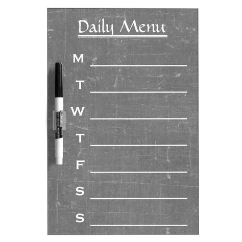 Blackboard Chalkboard Daily Menu Weekly Menu - chalkboard menu office gifts Menu Chalkboard, Weekly Menu, Office Gifts, Chalkboard, Created By, Stars, Gifts