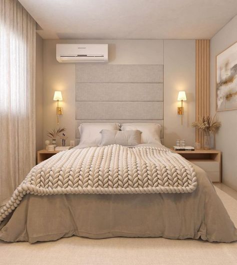 22  Relaxing Bedroom Color Inspirations For 2025 - DrExplains Bedroom Color Inspirations, Neutral Beige Bedroom, Relaxing Bedroom Colors, Peaceful Vibes, Textured Bedding, Beige Bedroom, Relaxing Bedroom, Bedroom Color, Bedroom Color Schemes