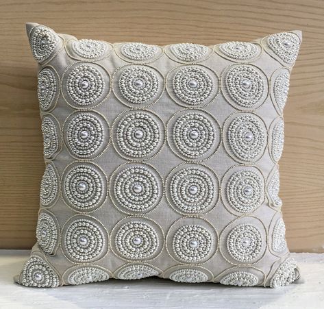 White cushion covers