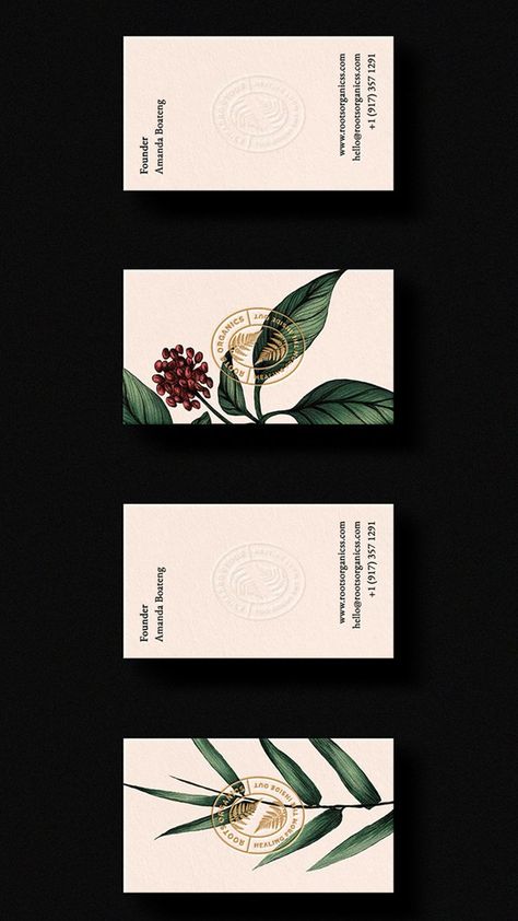 Roots Organics tea brand and packaging design by Magenda Alieu - Fivestar Branding Agency Is A Design and Branding Agency. This Work Belongs to The Accredited Artist and Is Curated For Inspiration Only #teapackaging #packagingdesign #brandinginspiration Organic Tea Brands, Chocolate Drawing, Organic Branding, �الفن الرقمي, Beauty Business Cards, Business Card Design Inspiration, Thank You Card Design, Artist Business Cards, Flower Collage