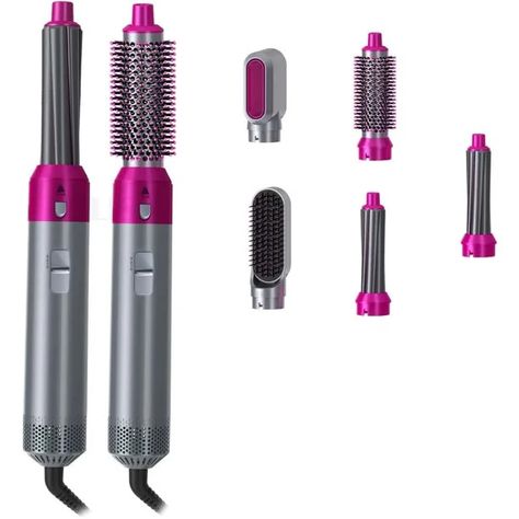 Off Brand Dyson Hair Wrap, Dyson Air Rap, Fake Dyson Airwrap, Dyson Products, Pink Hair Dryer, Blower Brush, Air Curler, Nana Christmas, Hip Hair