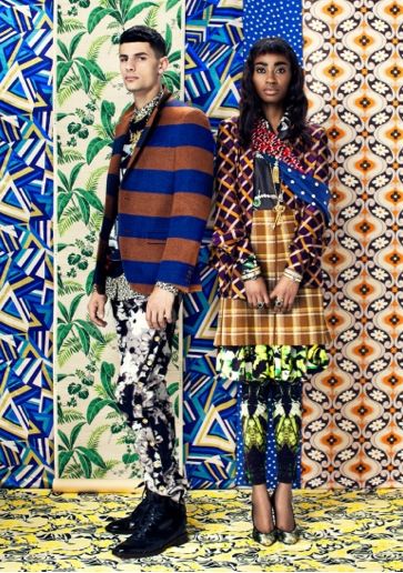 Reference Image, POCBlog,Beauty, Editorial, Fashion Mode Queer, Mode Prints, Mix & Match, Mode Editorials, Alfred Stieglitz, Queer Fashion, Kitenge, Print Inspiration, Olivia Palermo