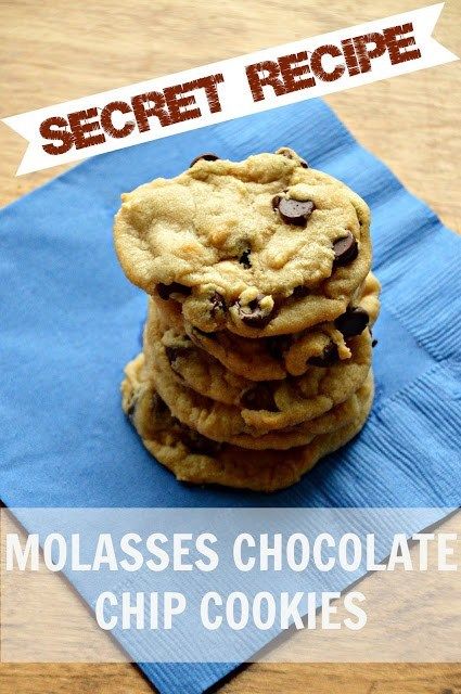 Secret Cookie Recipe, Oatmeal Breakfast Bars Healthy, Tollhouse Cookie Recipe, Molasses Recipes, Easy Chocolate Cake, Molasses Cookies, Best Chocolate Chip Cookie, Secret Recipe, How Sweet Eats