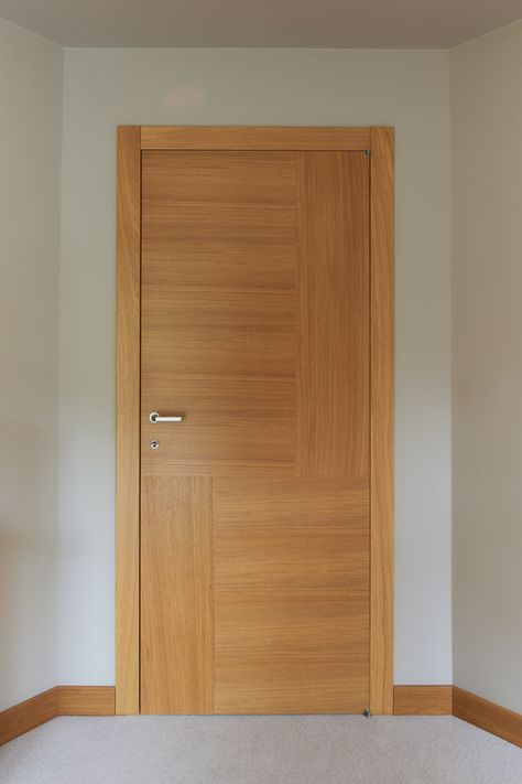 Simple Door Design Woods For Room, Venner Doors Design, Venner Doors, Internal Door Design, Sobna Vrata, Wooden House Doors, Contemporary Internal Doors, Veneer Doors, Latest Door Designs