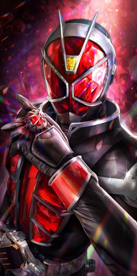 Wizard Character, Kamen Rider Wizard, Ring Ruby, Kamen Rider Series, Elsword, Ruby Gemstone, Kamen Rider, Anime Images, Wizard