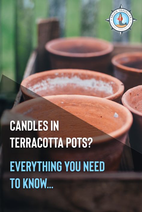 Candle In Clay Pot, Terracotta Pot Candles, Candles In Clay Pots, Candles In Terracotta Pots, Candle Clay Pot, Terracotta Candles, Terracotta Candle Holder, Clay Pot Candle, Terracotta Candle