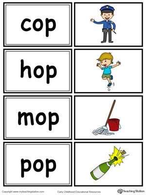 Word sorting and matching game with this OP Word Family printable worksheet in color. Word Families Printables, 3 Letter Words, Phonics Flashcards, Three Letter Words, Kindergarten Phonics Worksheets, Cvc Words Kindergarten, Word Family Worksheets, Kindergarten Reading Activities, Kindergarten Reading Worksheets