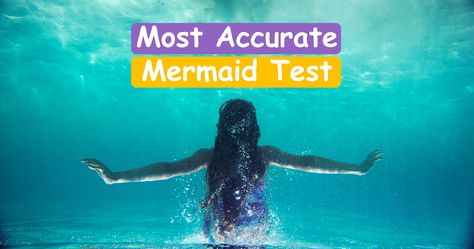 What Does This Mermaid Test Say About The Woman You Are? Mermaid Quizzes, Types Of Mermaids, Life Quizzes, Shy Introvert, Giving Up On Love, Real Mermaids, You Are Smart, Tidal Wave, Goddess Energy