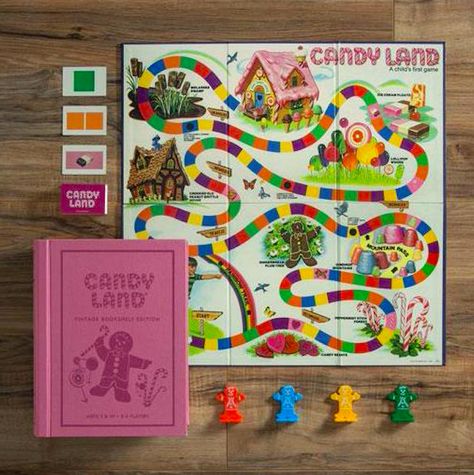 Candyland Board Game, Classic Bookshelves, Vintage Bookshelf, Monopoly Game, Board Game Design, Vintage Board Games, Vintage Candy, No Game No Life, Vintage Games