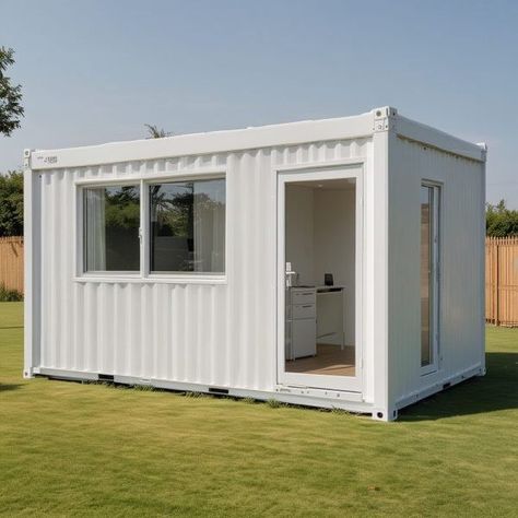 Need a smart office solution? 💼 Our Storage Container Office is affordable, durable, and eco-friendly! Perfect for growing businesses. Learn more: https://www.samanportable.com/product/storage-container-office/ #StorageContainerOffice #BusinessSpaces Container Office Design, Office Shed, Smart Office, Container Office, Office Solutions, Black Windows, Architecture Building Design, Shipping Container Homes, Shipping Container