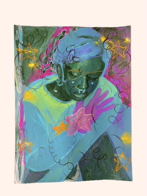 Zeinab Diomande’s ethereal and whimsical paintings show “the Black figure in leisure” Multimedia Painting, Being A Black Woman, Quill And Ink, Black Figure, Whimsical Paintings, Multimedia Artist, Its Nice That, Floating In Water, Everything Is Awesome