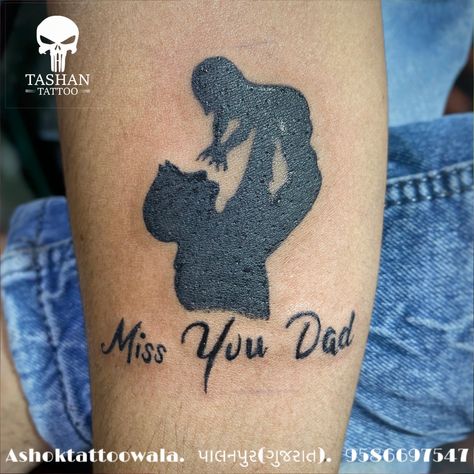 TashanTattoo
AshokTattooWala
S.5.6,Tirupati plaza
Opp. New bus stand
Near gd modi collage
Palanpur (gujrat)
9586697547
9687533310 Miss You Dad Tattoo, Papa Tattoo, Dad Tattoo, Miss You Dad, Dad Tattoos, Miss U, Name Tattoo Designs, Name Tattoo, Lion Tattoo