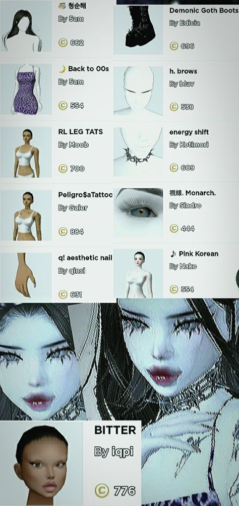 Cute Imvu Avatars Ideas, Imvu Skins Ideas, Imvu Face Ideas, Fit Imvu, Imvu Avatar Ideas, Imvu Avi Ideas, Imvu Outfits Ideas, Imvu Avi, Imvu Aesthetic