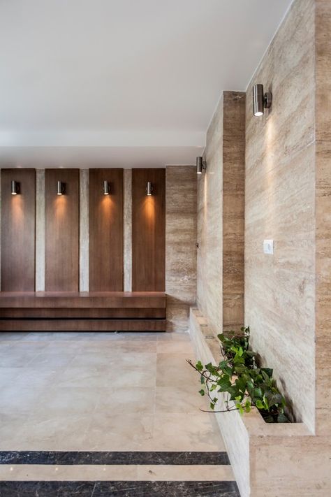 Apartment Building Entrance Lobby, Residential Building Entrance Lobby, Building Entrance Lobby Design, Parking Interior Design, Entrance Lobby Design Residential, Apartment Entrance Lobby, Lobby Design Residential, Building Lobby Design, Building Entrance Lobby