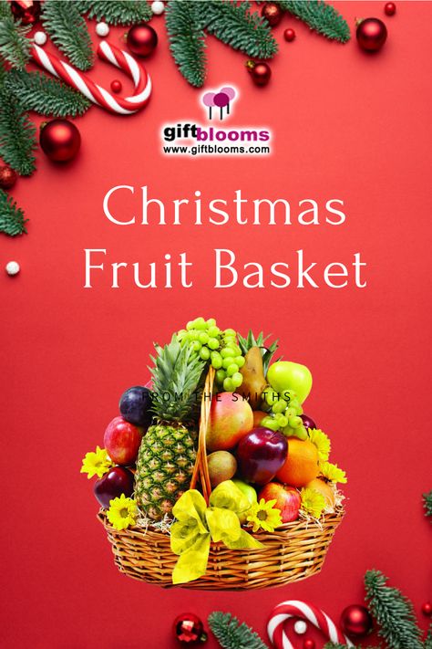 Send fresh and healthy fruit basket on this Christmas. Christmas Fruit Basket, Christmas Fruits, Fruit Basket Delivery, Fruit Hampers, Fruit Bouquet, Bouquet Delivery, Christmas Fruit, Healthy Fruit, Christmas Hamper