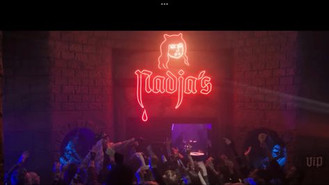 Nadja’s Vampiric Nightclub Vampire Club, Goth Nightclub, Vampire Nightclub, German Nightclub, Nightclub Owner Aesthetic, Underground Nightclub, Goth Club, Instagram Background, Night Club