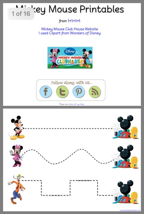 Mickey Mouse Preschool, Disney Lessons, Preschool Journals, Disney Activities, Disney Mickey Mouse Clubhouse, Disney Classroom, Homeschool Preschool Activities, Disney With A Toddler, Preschool Tracing