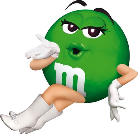 Results for quiz What M&M are you? Miss Green, M&m Characters, M M Candy, Green Characters, Computer Animation, Gogo Boots, Favorite Candy, Comedy Films, Universal Pictures