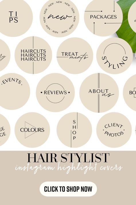 Beige Neutral Modern Hairdresser Instagram Highlight Covers Hairdresser Instagram, Insta Highlight Cover Icons, Insta Highlight Cover, Hair Branding, Hairstylist Instagram, Beige Icons, Beige Icons:), Online Digital, Nature Instagram