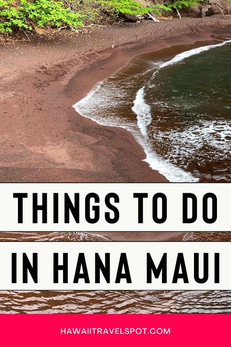 Exciting Things to do in Hana Maui - Hawaii Travel Spot Hana Hawaii, Hana Maui Hawaii, Maui Babymoon, Hana Highway Maui, Best Maui Hikes, Hikes In Maui, Maui Tours, Hana Maui, Hookipa Beach Maui