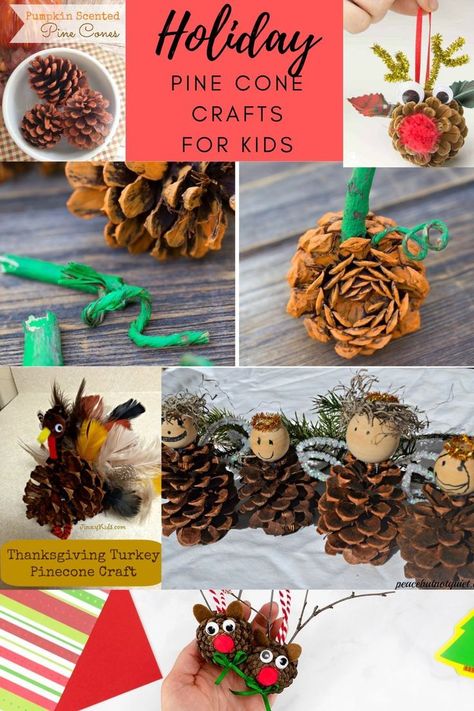 Bring the beauty of nature indoors this holiday season with these enchanting pine cone crafts that are perfect for little hands! 🙌 From adorable pinecone animals to glittery ornaments, our collection of easy and engaging crafts will keep your kiddos busy creating one-of-a-kind decorations that capture the magic of the holidays. ❄💖 Pine Cone Animals, Christmas Pinecone Crafts, Pinecone Animals, Pine Cone Crafts For Kids, Holiday Pine Cones, Pinecone Crafts Kids, Scented Pinecones, Pinecone Crafts Christmas, Easy Diy Ideas