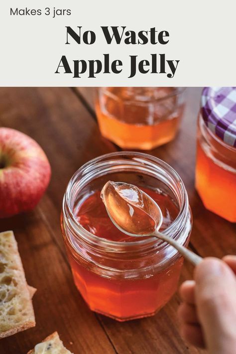 Apple Gelee, Apple Jelly Recipe, Buttered Cabbage, Gluten Free Apple Crisp, Rustic Dessert, Puff Pastry Crust, Caramelised Apples, Apple Jelly, Apple Pork Chops