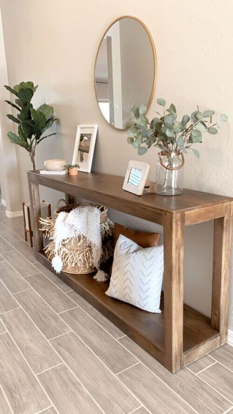 Entry Table Decor, Entryway Table Decor, Hal Decor, Hall Decor, Home Entrance Decor, Entry Table, Decor Home Living Room, Living Room Decor Apartment, Living Room Inspiration