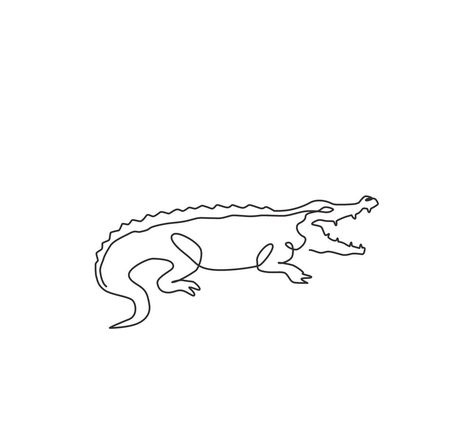 Crocodile Tattoo Simple, Gator Tattoo Cute, See You Later Alligator Tattoo, Small Alligator Tattoo Simple, Small Gator Tattoo, Gator Tattoo, Alligator Tattoo, Crocodile Tattoo, Tattoo 2024