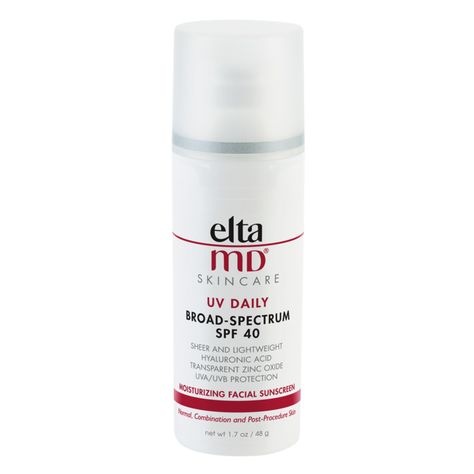 This Year's Best Skincare Products for Dry SkinThis Year's Best Products for Oily Skin Elta Md Uv Clear, Elta Md, Lightweight Moisturizer, Best Sunscreens, Facial Sunscreen, Best Skincare Products, Zinc Oxide, Best Moisturizer, Mineral Sunscreen