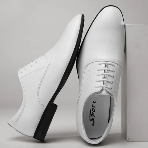 White Formal Shoes, White Dress Shoes Men, White Shoes Men, White Dress Shoes, Wedding Box, Formal Shoes For Men, Shoes White, Formal Shoes, Shoes For Men