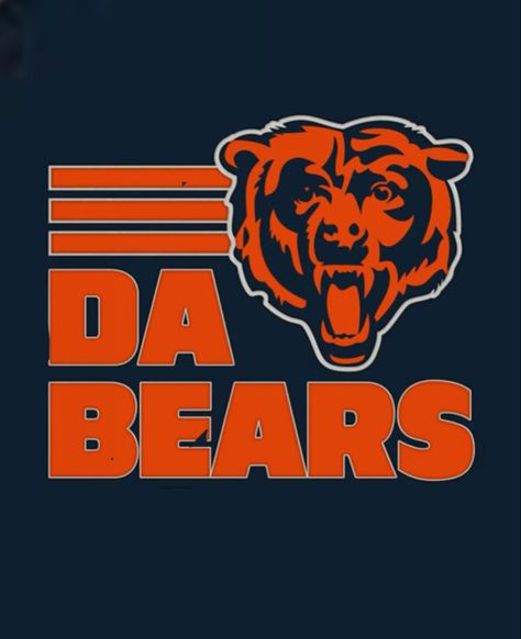 Chicago Bears Wedding Theme, Chicago Bears Tattoo, Bears Tattoo, Chicago Bears Wallpaper, Bears Pictures, Chicago Bears Pictures, Shot Ski, Sublimation Items, Bears Wallpaper