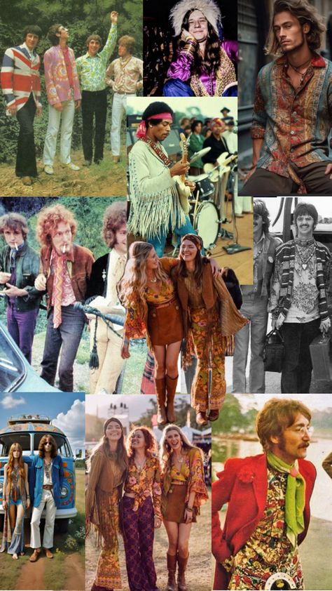 Woodstock 1969 Outfits, Woodstock Outfit 1969, 60s Fashion Hippie Woodstock, Woodstock Outfit Ideas, Woodstock 1969 Fashion, 1960s Woodstock, Woodstock Outfit, Woodstock Party, Woodstock Fashion